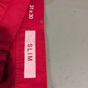 Gap 1969 Mens Red Pants